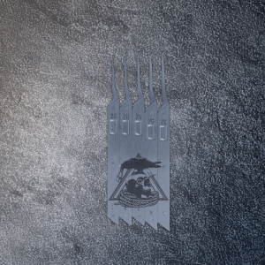 Premium Exclusive Engraved Reaper Pick Set